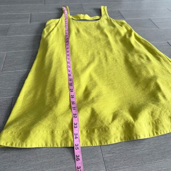 Anthropologie Maeve Lorraine Yellow Cutout Swing Mini Dress XS Summer Vacation - Picture 14 of 14